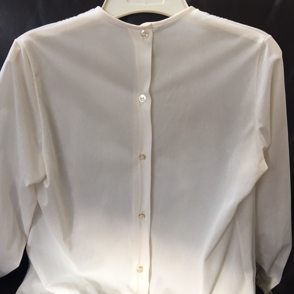 Vintage French Lace Blouse - Picture 3 of 4